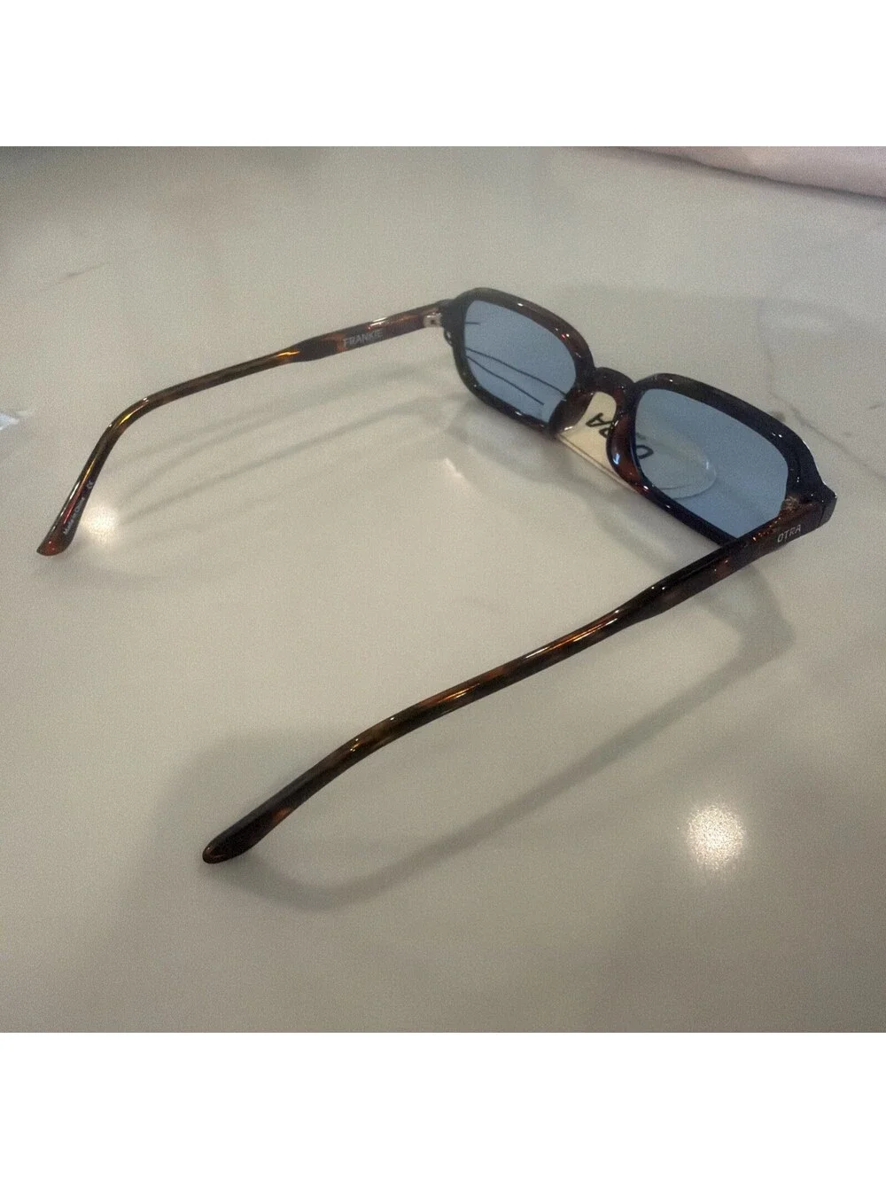 Otra Frankie Sunglasses In Tortoise/blue